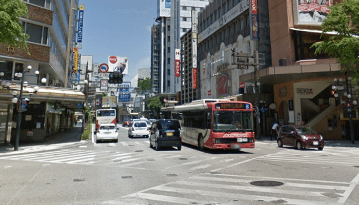 片町スクランブル交差点